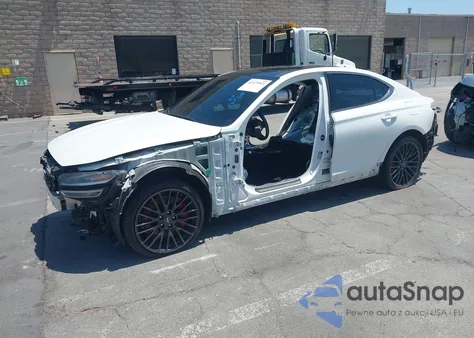 2022 Genesis G70 3.3T Rwd Launch Edition из США, поврежденный, VIN KMTG14TE2NU082213